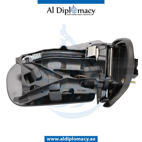 Right Mirror Frame, WITH Glass, WITHOUT COVER for Mercedes-Benz C Class W203 (2001-2007) models