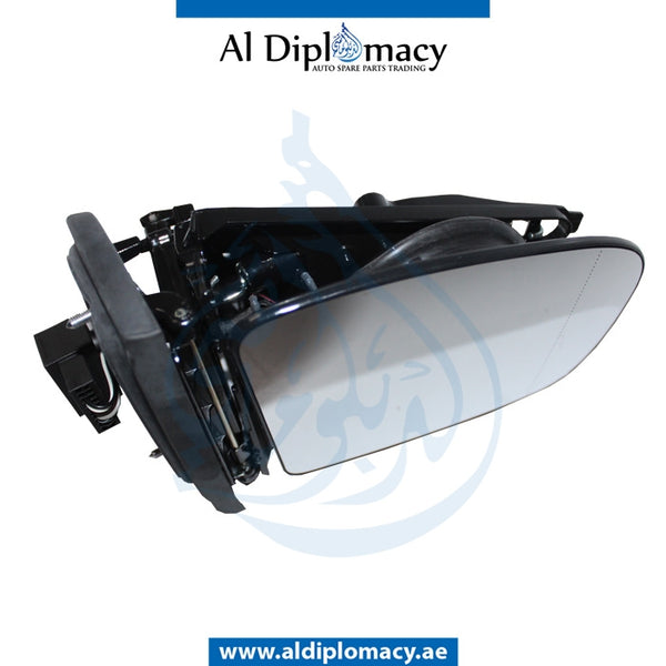 Right Mirror Frame, WITH Glass, WITHOUT COVER for Mercedes-Benz C Class W203 (2001-2007) models, Part Number T-2038100276