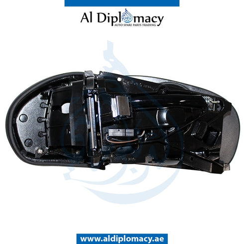 Left Mirror Frame, WITH GLASS for Mercedes-Benz C Class W203 (2001-2007) models, Part Number T-2038102576