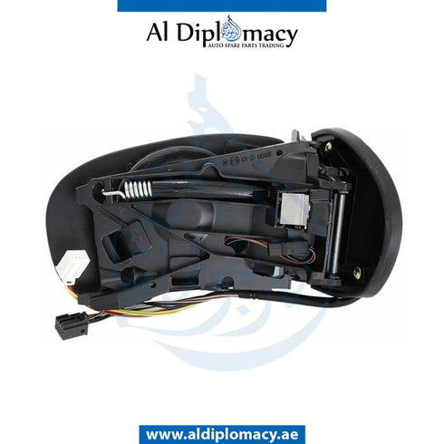 Right Mirror Frame, WITH Glass, WITHOUT COVER for Mercedes-Benz C Class W203 (2001-2007) models