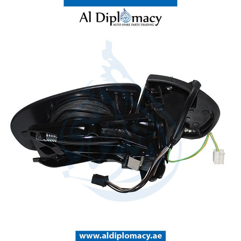 Right Mirror Frame, WITH Glass, WITHOUT COVER for Mercedes-Benz C Class W203 (2001-2007) models