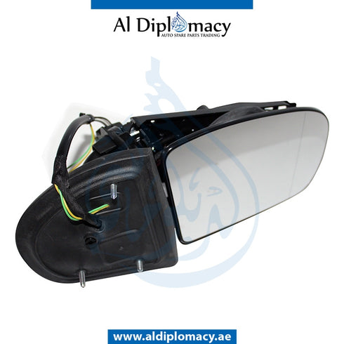 Right Mirror Frame, WITH Glass, WITHOUT COVER for Mercedes-Benz C Class W203 (2001-2007) models, Part Number T-2038106876