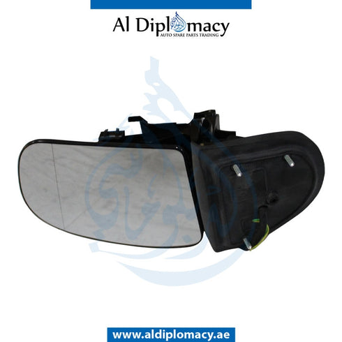 Right Mirror Frame, WITH GLASS for Mercedes-Benz C Class W203 (2001-2007) models