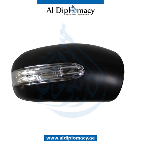 Right MIRROR Cover, WITH LED LAMP for Mercedes-Benz C Class W203 (2001-2007) models, Part Number T-2038110460
