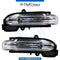 Mirror TURN SIGNAL Lamp, SET for Mercedes-Benz C Class W203 (2001-2007) models, Part Number T-2038201521+T-2038201621