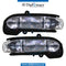 Mirror TURN SIGNAL Lamp, SQUARE LED Type, SET for Mercedes-Benz C Class W203 (2001-2007) models, Part Number T-2038201621-SQUARE LED+T-2038201521-SQUARE LED