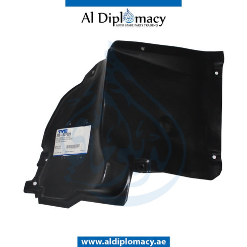 Front Left Lower FENDER WHEEL HOUSING COVER for Mercedes-Benz C Class W203 (2001-2007) models, Part Number T-2038840722