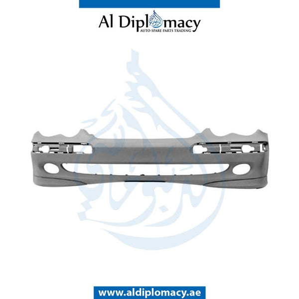 Front Bumper, WITHOUT WIPER Hole, AMG for Mercedes-Benz C Class W203 (2001-2007) models, Part Number T-2038851425