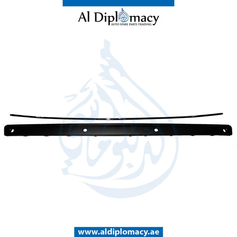 Rear BUMPER Molding, Center, WITH SENSOR HOLE for Mercedes-Benz C Class W203 (2001-2007) models, Part Number T-2038853021