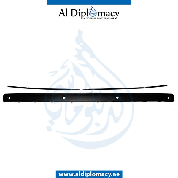 Rear BUMPER Molding, Center, WITH SENSOR HOLE for Mercedes-Benz C Class W203 (2001-2007) models, Part Number T-2038853021