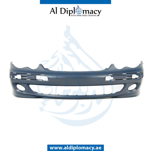 Front Bumper, Normal, WITH SENSOR HOLE for Mercedes-Benz C Class W203 (2001-2007) models, Part Number T-2038853025