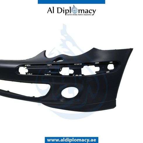 Front Bumper, WITH WIPER HOLE for Mercedes-Benz C Class W203 (2001-2007) models