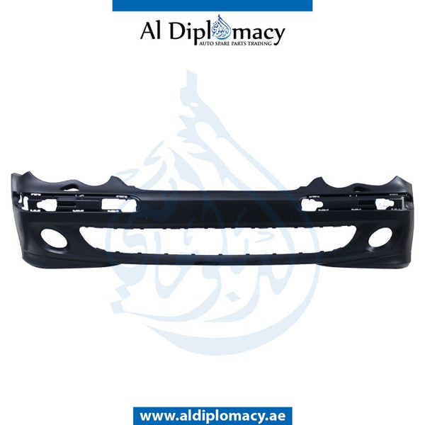 Front Bumper, WITH WIPER HOLE for Mercedes-Benz C Class W203 (2001-2007) models, Part Number T-2038853125