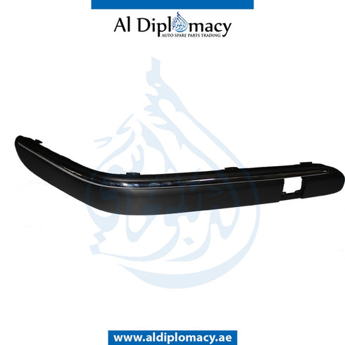 Front Right BUMPER Molding, WITH SENSOR HOLE for Mercedes-Benz C Class W203 (2001-2007) models, Part Number T-2038856221
