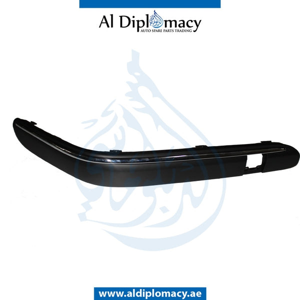 Front Right BUMPER Molding, WITH SENSOR HOLE for Mercedes-Benz C Class W203 (2001-2007) models, Part Number T-2038856221
