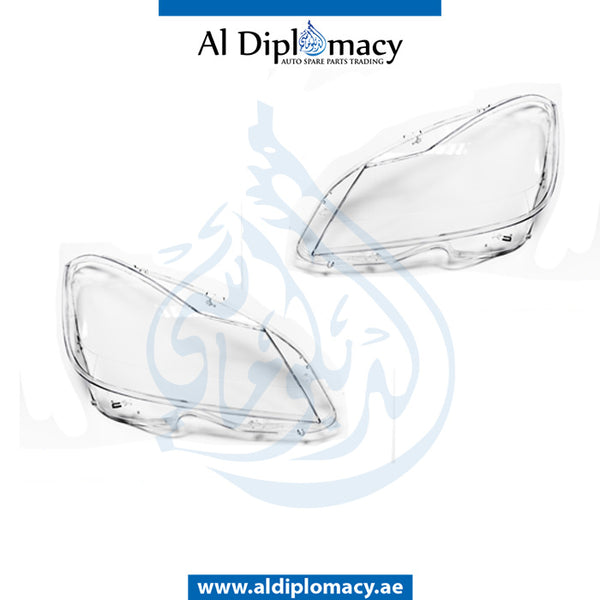 HEADLIGHT Glass, SET 2014 for Mercedes-Benz C Class W204 (2007-2015) models, Part Number T-204 HL GLASS 2014 SET
