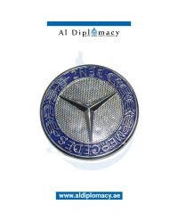 HOOD MERCEDES LOGO for Mercedes-Benz C Class W204 (2007-2015) models, Part Number T-2048170616