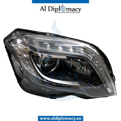Right Headlight, UPGRADE FROM NORMAL TO Xenon, COMPLETE for Mercedes-Benz GLK Class X204 (2010-2015) models