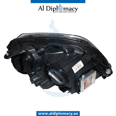 Left Headlight, UPGRADE FROM NORMAL TO Xenon, COMPLETE for Mercedes-Benz GLK Class X204 (2010-2015) models, Part Number T-2048202339-CO