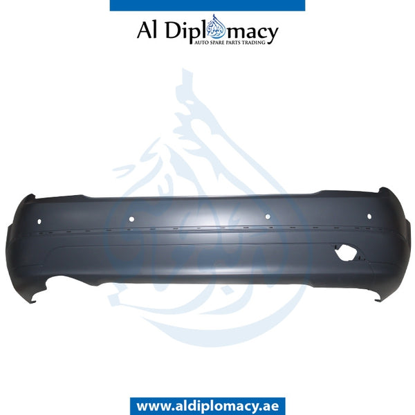 Rear Bumper, WITH SENSOR Hole, NORMAL for Mercedes-Benz C Class W204 (2007-2015) models, Part Number T-2048801340
