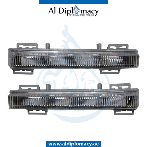 Front Bumper, WITH SENSOR AND WIPER Hole, COMPLETE for Mercedes-Benz GLK Class X204 (2010-2015) models