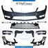Front Bumper, WITHOUT SENSOR Hole, Amg, COMPLETE for Mercedes-Benz C Class W204 (2007-2015) models