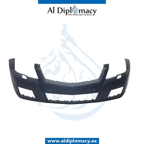 Front Bumper, WITH SENSOR AND WIPER HOLE for Mercedes-Benz GLK Class X204 (2010-2015) models, Part Number T-2048804540