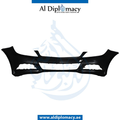 Front Bumper, WITH SENSOR Hole, EMPTY for Mercedes-Benz C Class W204 (2007-2015) models, Part Number T-2048805547