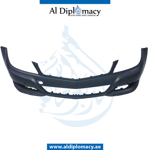 Front Bumper, WITH SENSOR HOLE for Mercedes-Benz C Class W204 (2007-2015) models, Part Number T-2048806347-CN