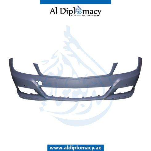 Front Bumper, WITH SENSOR HOLE for Mercedes-Benz C Class W204 (2007-2015) models, Part Number T-2048806347