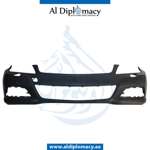 Front Bumper, WITH SENSOR AND WIPER HOLE for Mercedes-Benz C Class W204 (2007-2015) models, Part Number T-2048806447-CN