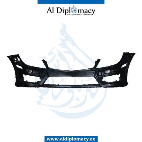 Front Bumper, WITHOUT SENSOR Hole, COMPLETE for Mercedes-Benz C Class W204 (2007-2015) models