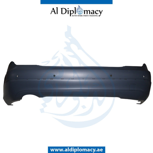 Rear Bumper, WITH SENSOR Hole, NORMAL for Mercedes-Benz C Class W204 (2007-2015) models, Part Number T-2048807940