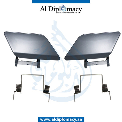 Front Bumper, WITH SENSOR AND WIPER Hole, Amg, COMPLETE for Mercedes-Benz C Class W204 (2007-2015) models