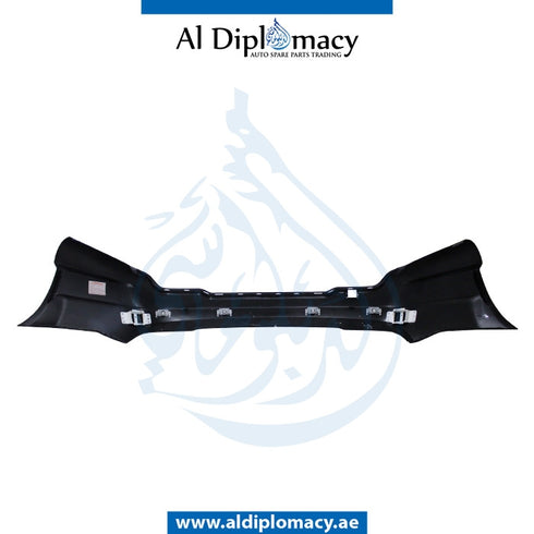 Rear Bumper, WITH SENSOR Hole, SINGLE EXHAUST Type, Amg, COMPLETE for Mercedes-Benz C Class W204 (2007-2015) models