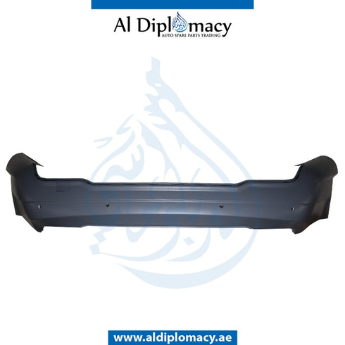 Rear Bumper, WITH SENSOR Hole, Empty, 63 for Mercedes-Benz C Class W204 (2007-2015) models, Part Number T-2048809347