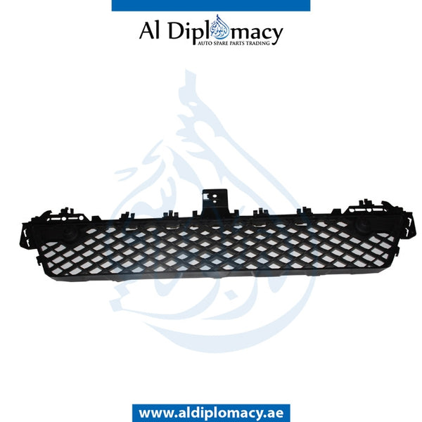 Front Lower BUMPER Grille, WITH SENSOR Hole, CENTER for Mercedes-Benz C Class W204 (2007-2015) models, Part Number T-2048851324