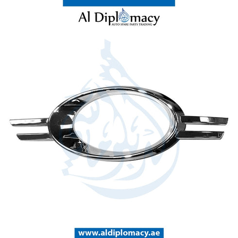 Right FOG LAMP GRILLE TRIM Ring, CHORME for Mercedes-Benz C Class W204 (2007-2015) models, Part Number T-2048851474