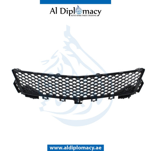 Front Lower BUMPER Grille, Black, CENTER for Mercedes-Benz C Class W204 (2007-2015) models, Part Number T-2048851753