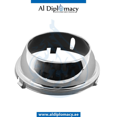 Left FOG LAMP GRILLE TRIM Ring, CHORME for Mercedes-Benz C Class W204 (2007-2015) models, Part Number T-2048851774