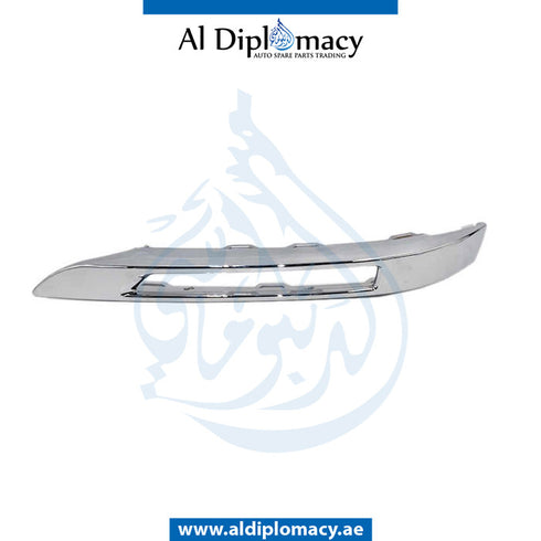 Front Right Lower BUMPER FOG LAMP GRILLE CHROME MOLDING for Mercedes-Benz GLK Class X204 (2010-2015) models