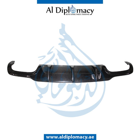 Rear BUMPER Diffuser, CARBON for Mercedes-Benz C Class W204 (2007-2015) models, Part Number T-2048853938-CARBON BIG