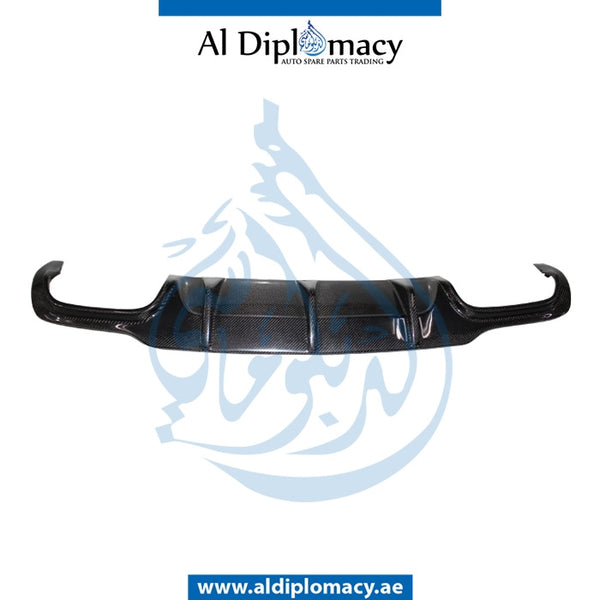 Rear BUMPER Diffuser, CARBON for Mercedes-Benz C Class W204 (2007-2015) models, Part Number T-2048853938-CARBON BIG