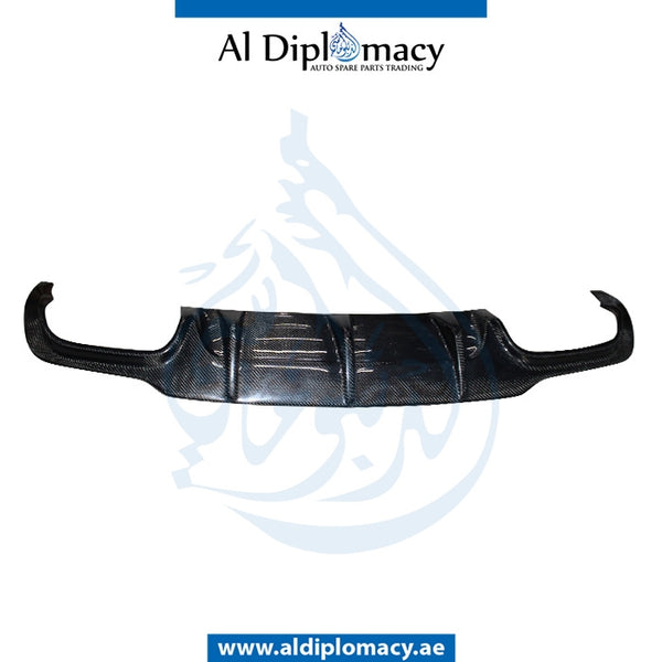 Rear BUMPER Diffuser, CARBON for Mercedes-Benz C Class W204 (2007-2015) models, Part Number T-2048853938-CARBON