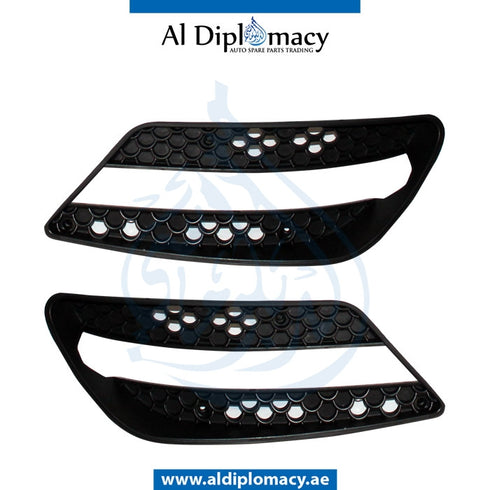 Front Bumper, WITHOUT SENSOR Hole, Amg, LED FOG LAMP TYPE for Mercedes-Benz C Class W204 (2007-2015) models