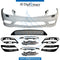 Front Bumper, WITHOUT SENSOR Hole, Amg, LED FOG LAMP TYPE for Mercedes-Benz C Class W204 (2007-2015) models, Part Number T-204FB-S(AMG)2010(LEDTYPE)