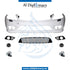 Front Bumper, WITHOUT SENSOR Hole, FOG Type, Amg, COMPLETE for Mercedes-Benz C Class W204 (2007-2015) models, Part Number T-204FB(AMG)08(FOGTYPE)-CO