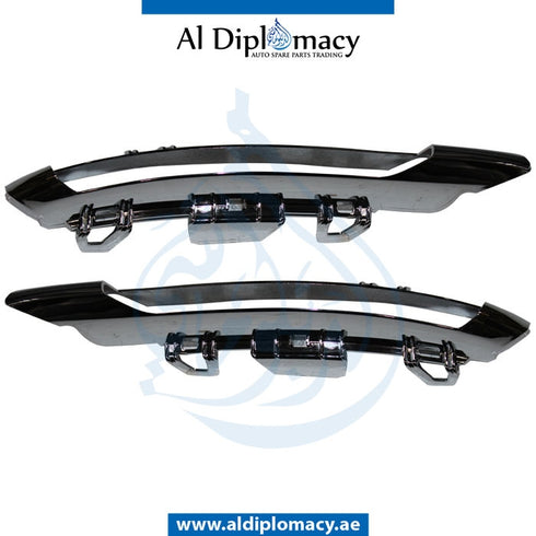 Front Bumper, WITH SENSOR Hole, LED FOG LAMP Type, AMG for Mercedes-Benz C Class W204 (2007-2015) models