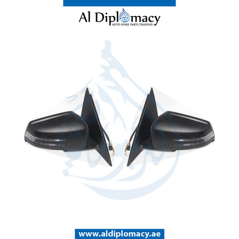Mirror, SET for Mercedes-Benz C Class W204 (2007-2015) models