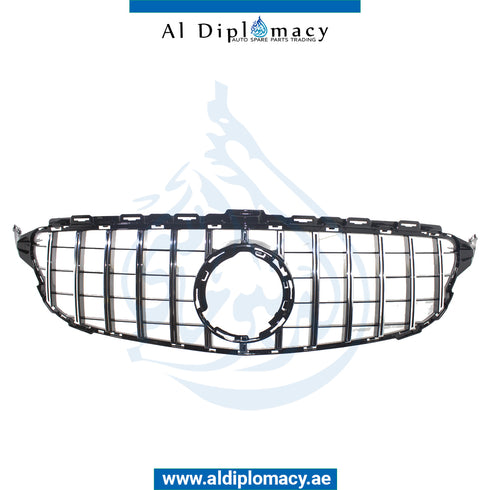 Front Rear W205 C63 2019 BODYKIT Complete. Bumper, Bumper, GT Grille, SIDE Skirt, AND EXHAUST for Mercedes-Benz C Class W205 (2015-2021) models